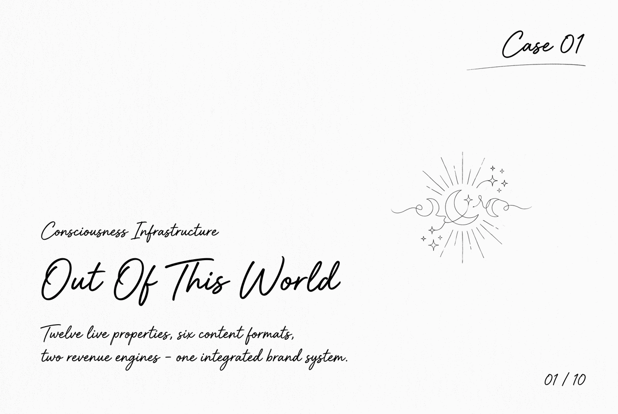 Out Of This World — case poster
