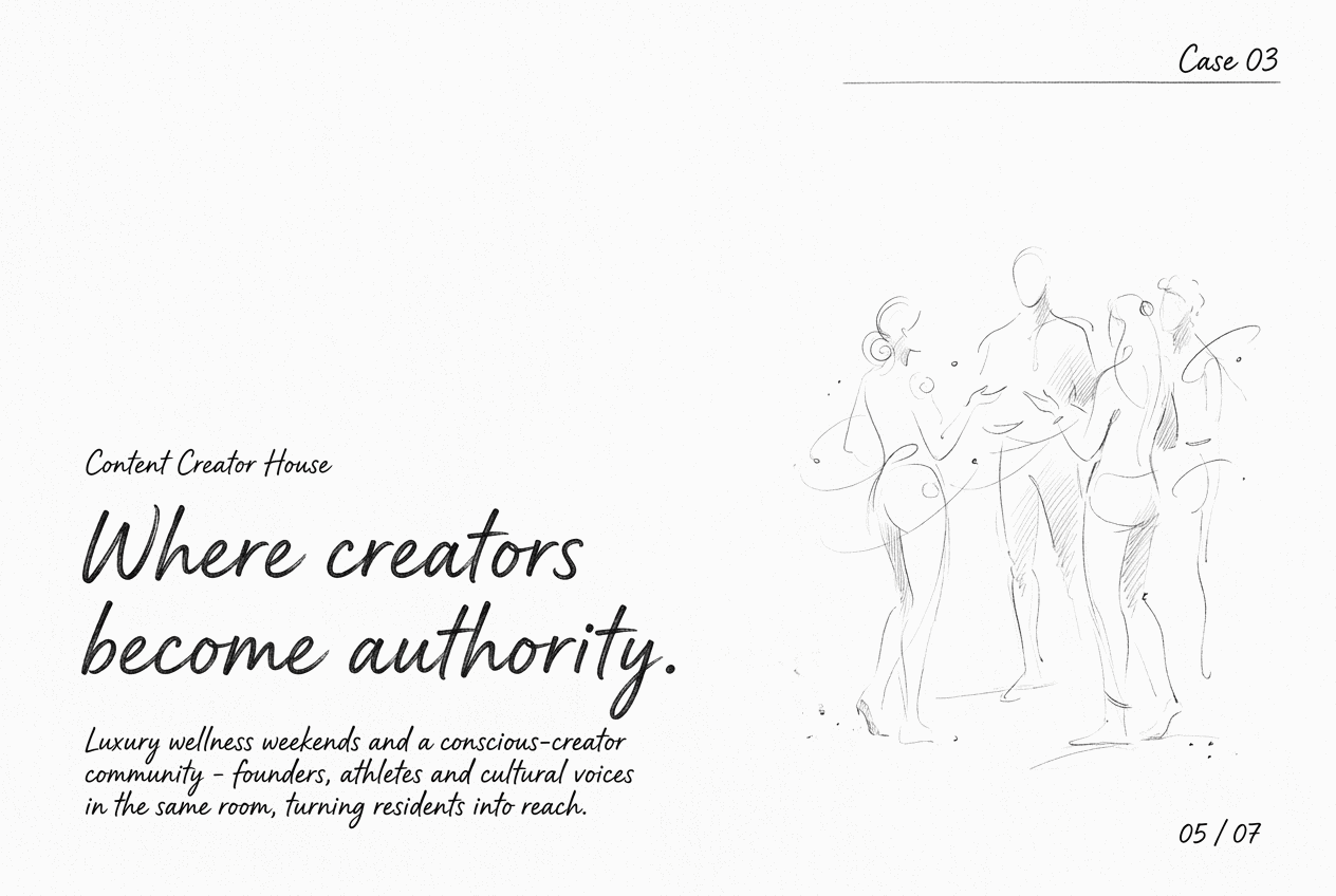 Content Creator House — where creators become authority